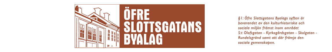 Öfre Slottsgatans byalag